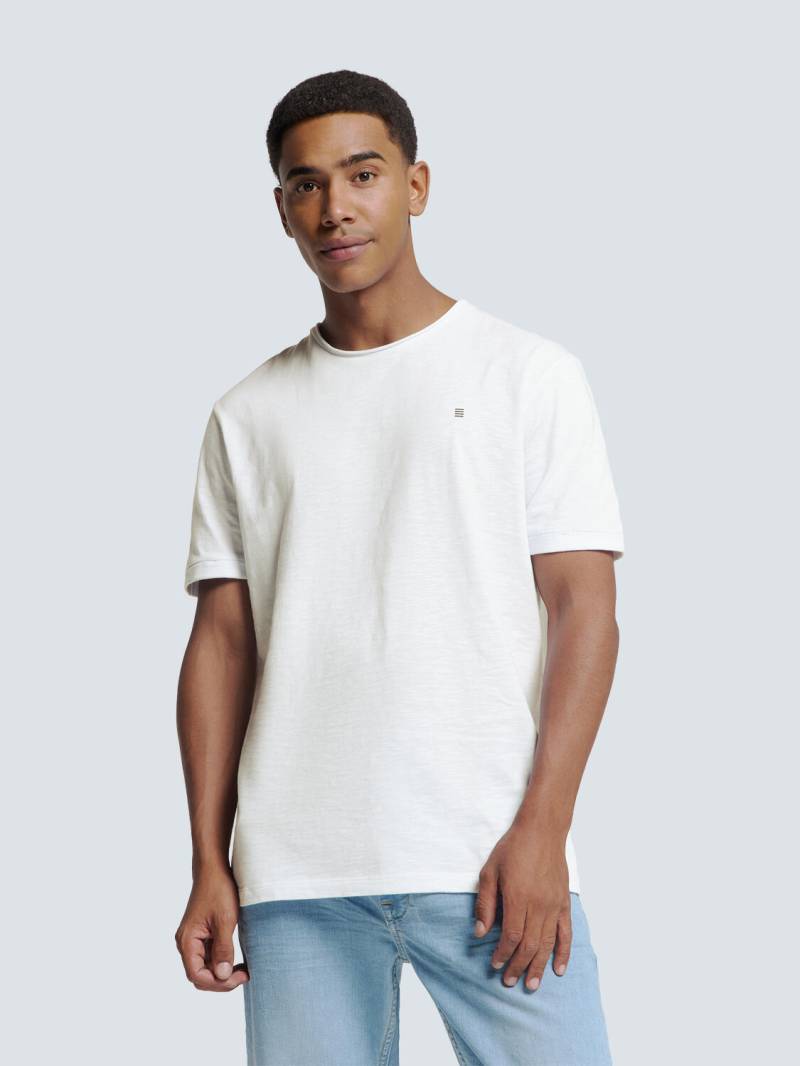 No Excess - T-Shirt Crewneck Slub white - Gr. - M von No Excess