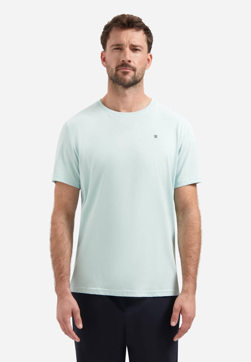 No Excess - T-Shirt Crewneck Solid Basic arctic blue - Gr. - M von No Excess