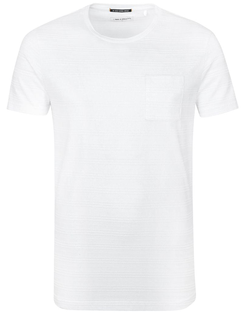 No Excess T-Shirt Relief Weiß - Größe XL von No Excess
