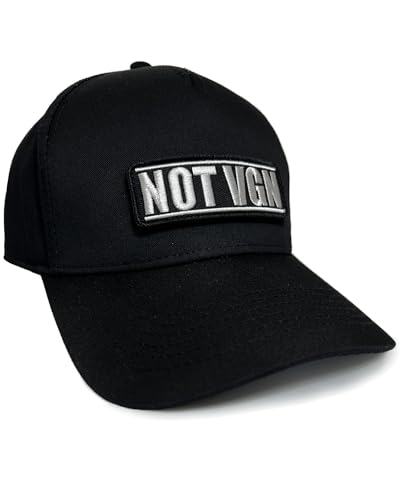No Face No Name Basecap NOT VGN in schwarz I Unisex frei einstellbar I bestickter Patch I Snapback Cap Kappe Mütze No Face No Name Basecap NOT VGN in schwarz I Unisex frei einstellbar I bestickter Patch I Snapback Cap Kappe Mütze von No Face No Name