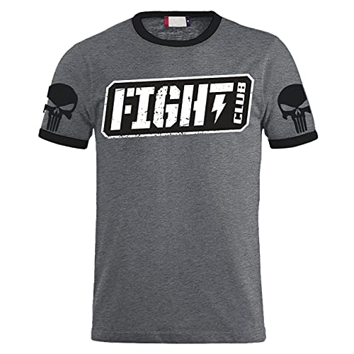 Herren Männer T-Shirt Never give up Fight Boxen Low Kick Boxing Fighting Fighter von No Fight No Glory