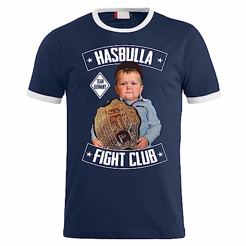 Herren Tshirt Hasbulla Fight Club Team Germany Größe S - 5XL von No Fight No Glory