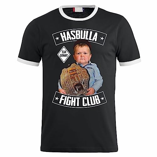 Herren Tshirt Hasbulla Fight Club Team Germany Größe S - 5XL von No Fight No Glory