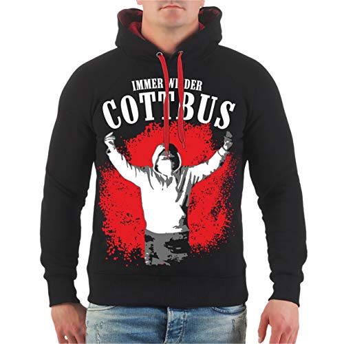 No Fight No Glory Männer und Herren Kapuzenpullover Cottbus Immer Wieder Größe S - 5XL von No Fight No Glory