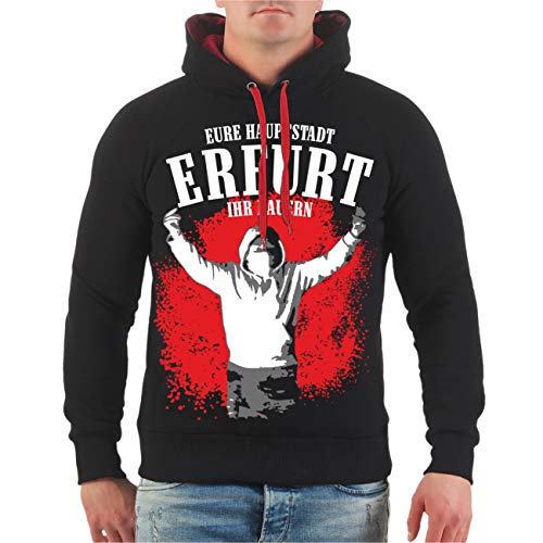 No Fight No Glory Männer und Herren Kapuzenpullover Erfurt Eure Hauptstadt Größe S - 8XL von No Fight No Glory