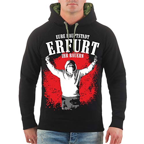 No Fight No Glory Männer und Herren Kapuzenpullover Erfurt Eure Hauptstadt Größe S - 8XL von No Fight No Glory