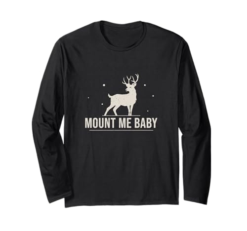 Mount Me Baby Lustige Tierfüller Taxidermie Taxidermists Langarmshirt von No Guts All Glory