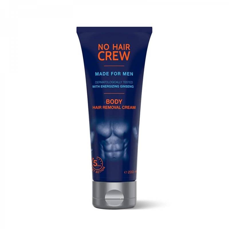 No Hair Crew Creme zur Haarentfernung am Körper 200 ml von No Hair Crew