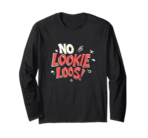 No Lookie Loos Speech Kostüm für Erwachsene und Kinder Langarmshirt von No Lookie Loos Outfit