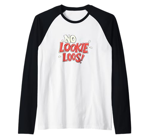 No Lookie Loos Speech Kostüm für Erwachsene und Kinder Raglan von No Lookie Loos Outfit