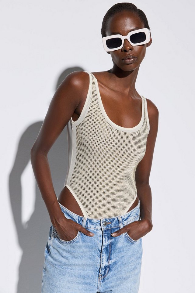 No Matter What Badehose Glänzender Stein Detail-Badeanzug von No Matter What