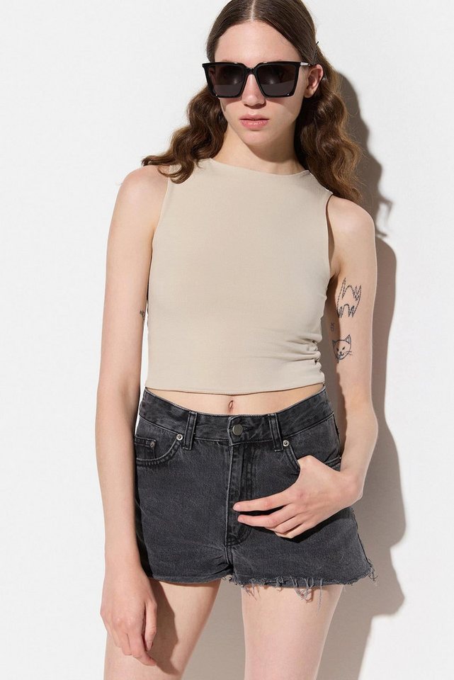 No Matter What Blusentop Kurze Crop-Bluse von No Matter What