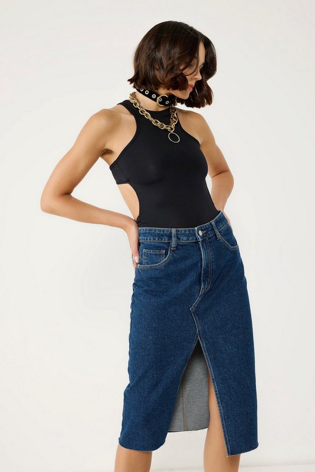 No Matter What Blusentop Kurze Crop-Bluse von No Matter What