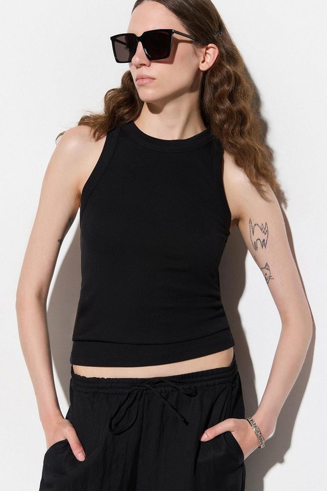 No Matter What Blusentop Kurze Crop-Bluse von No Matter What