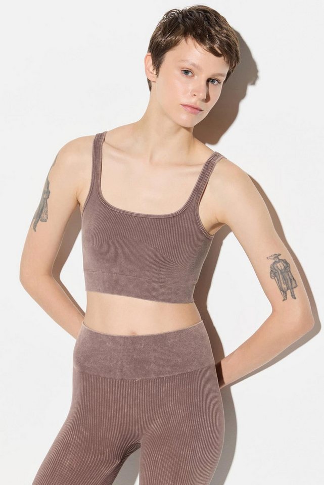 No Matter What Bustierkleid Dünner Träger Sport-BH - Kaffee No Matter What Bustierkleid Dünner Träger Sport-BH - Kaffee von No Matter What