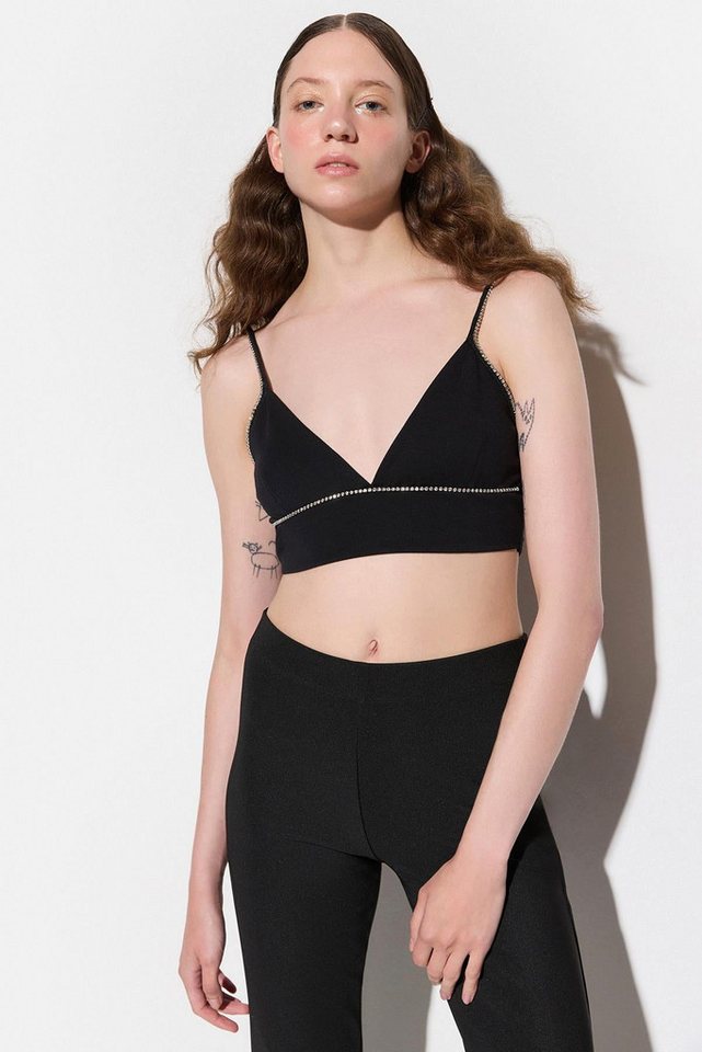 No Matter What Crop-Top BluzV-Ausschnitt Crop Bluse No Matter What Crop-Top BluzV-Ausschnitt Crop Bluse von No Matter What