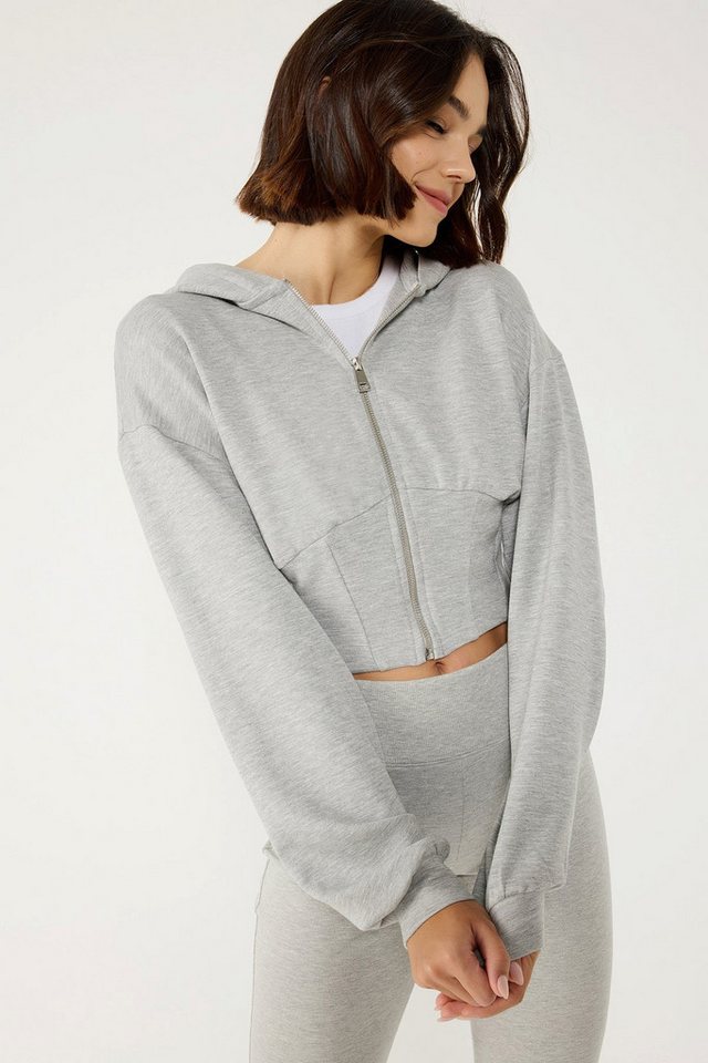 No Matter What Kapuzenpullover Kapuzen-Sweatshirt mit Reißverschluss von No Matter What