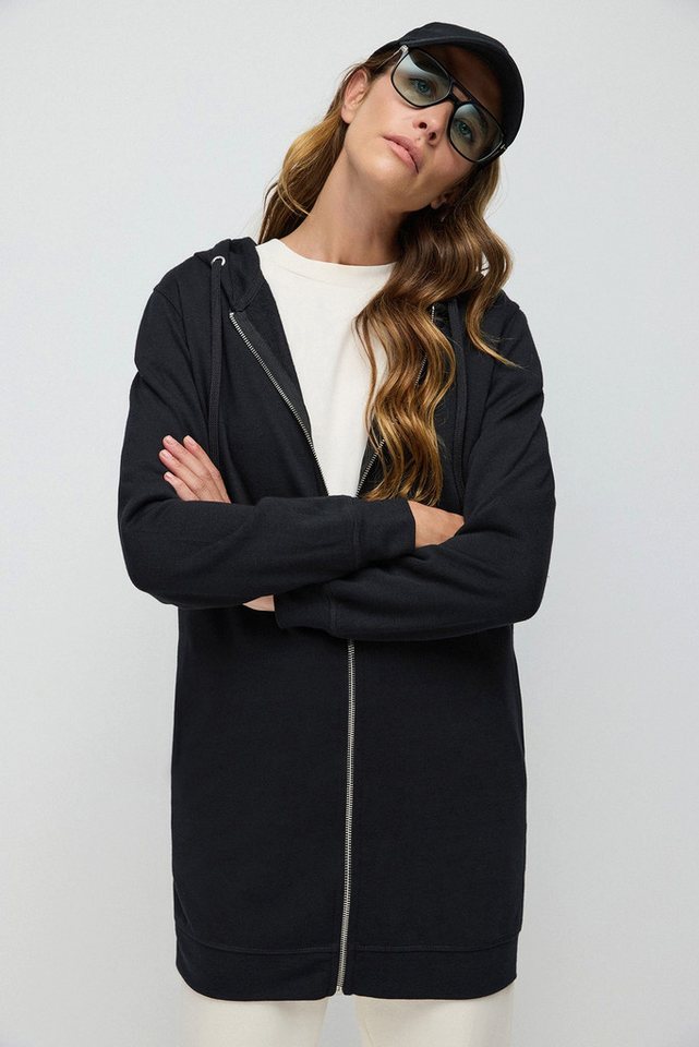 No Matter What Kapuzenpullover Reißverschluss-Langpullover von No Matter What