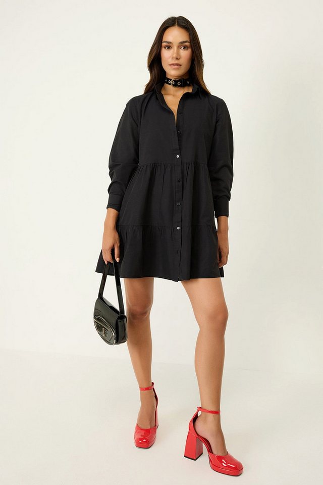 No Matter What Midikleid Hemdkleid von No Matter What