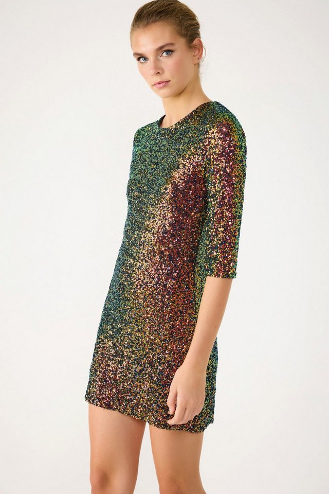 No Matter What Minikleid Minikleid mit Paillettenstickerei von No Matter What