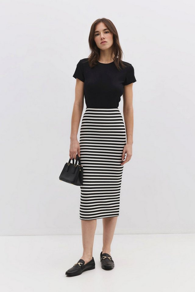 No Matter What Midirock Stretch-Midirock mit Schlitz von No Matter What