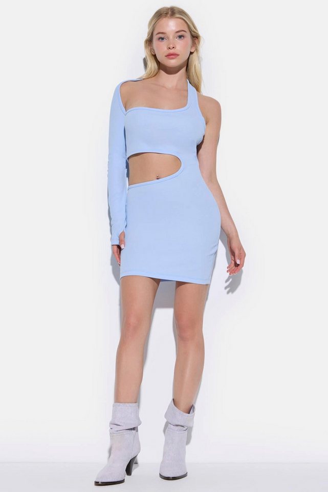 No Matter What Minikleid Einärmeliges Kleid mit Fensterdetail von No Matter What