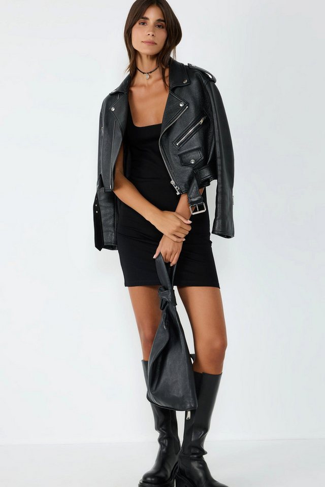 No Matter What Minikleid Trägerkleid aus Stretch-Strick von No Matter What