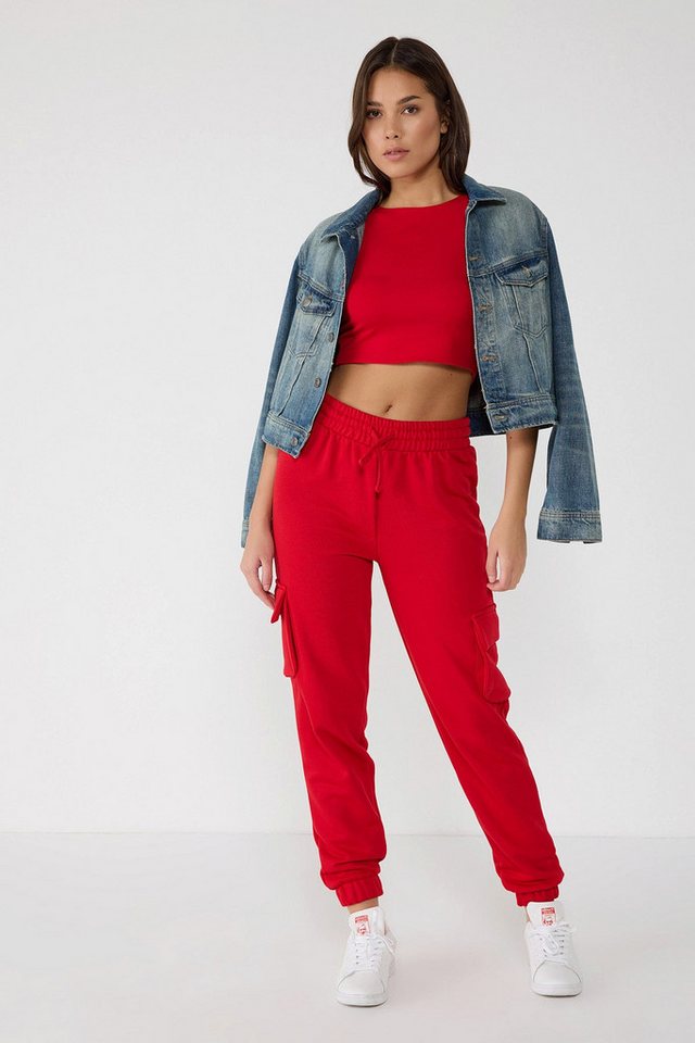 No Matter What Sweatpants Basic Cargo-Jogginghose von No Matter What