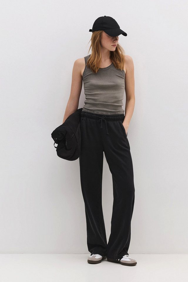 No Matter What Sweatponcho Locker geschnittene Hose aus Baumwolle von No Matter What