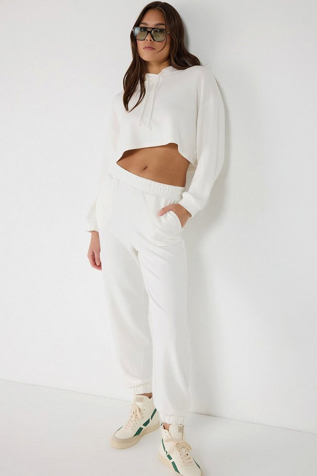 No Matter What Sweatpants Weiche elastische Bündchen Jogginghose von No Matter What