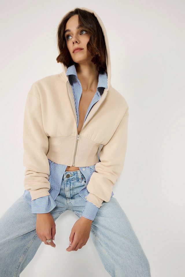 No Matter What Kapuzenpullover Kapuzenpullover mit Reißverschluss von No Matter What