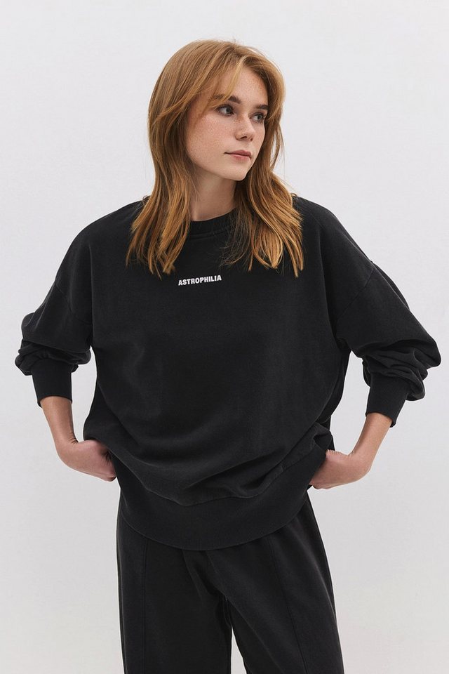 No Matter What Sweatshirt Sweatshirt mit Slogan und verblasstem Effekt von No Matter What