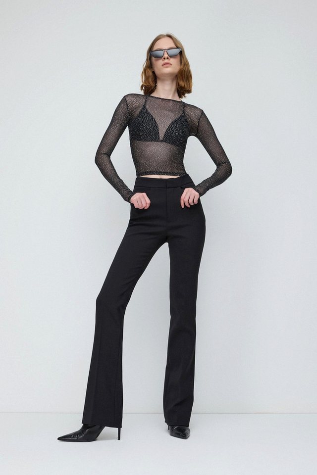 No Matter What T-Shirt Glänzender Druck Transparentes T-Shirt von No Matter What