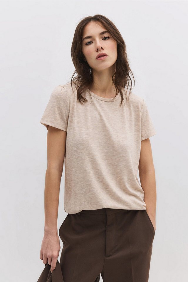 No Matter What T-Shirt Glitzernder Rundhalsausschnitt Basic von No Matter What