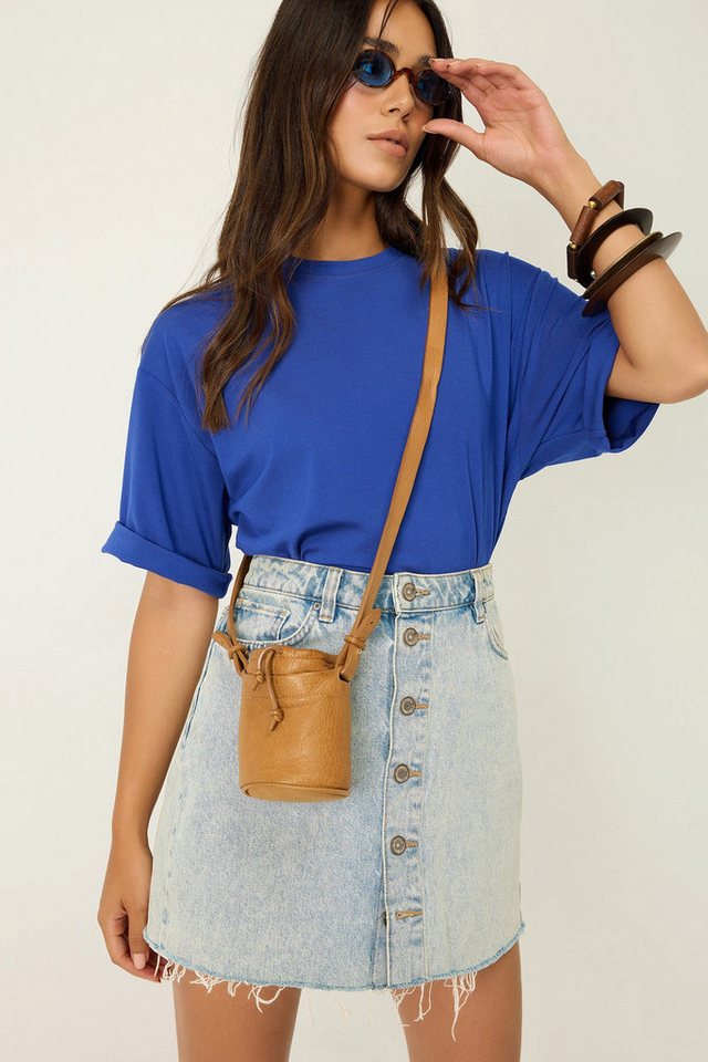 No Matter What T-Shirt Oversize-Basic-T-Shirt mit Muster von No Matter What