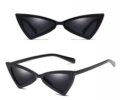 Small Triangle Sunglasses / Skinny Celeb Cateye Women Retro von No Name Ltd