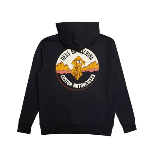 Deus Ex Machina Max Speed Hoodie Schwarz - L von No Name