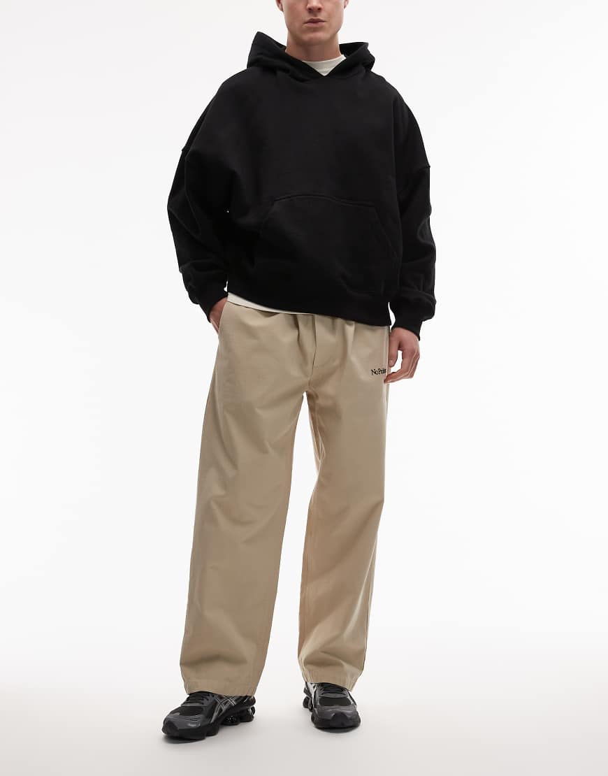 No Problemo - Worker-Hose aus Ripstop in Sand-Neutral von No Problemo