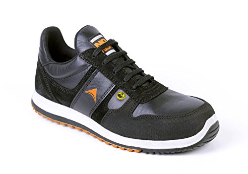 NO RISK Rider Sicherheitsschuhe S3 SRC Schwarz von No Risk