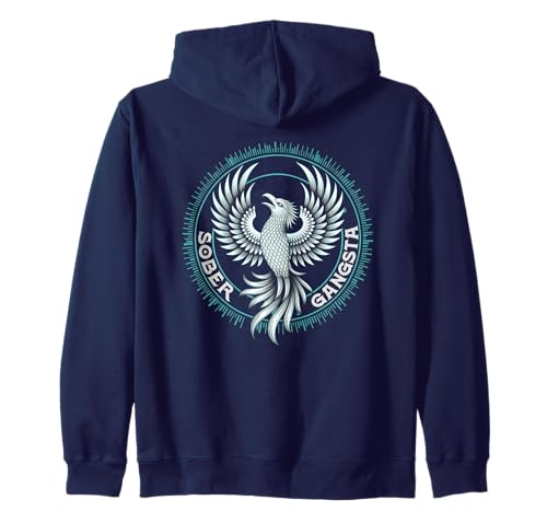 Süße Nüchternde Gangsta Nobriety Mama AA Phoenix Bird Strong NA Kapuzenjacke Süße Nüchternde Gangsta Nobriety Mama AA Phoenix Bird Strong NA Kapuzenjacke von No Shame In My Recovery Game Drug-Free Gangster