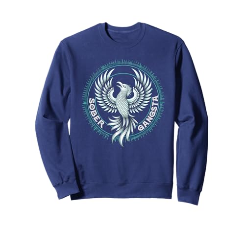 Süße Nüchternde Gangsta Nobriety Mama AA Phoenix Bird Strong NA Sweatshirt Süße Nüchternde Gangsta Nobriety Mama AA Phoenix Bird Strong NA Sweatshirt von No Shame In My Recovery Game Drug-Free Gangster