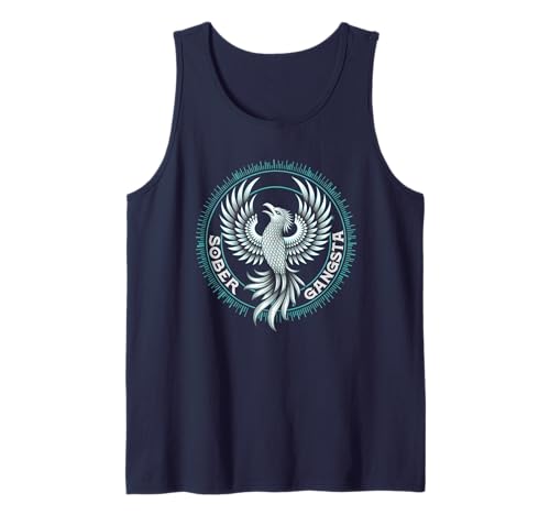 Süße Nüchternde Gangsta Nobriety Mama AA Phoenix Bird Strong NA Tank Top Süße Nüchternde Gangsta Nobriety Mama AA Phoenix Bird Strong NA Tank Top von No Shame In My Recovery Game Drug-Free Gangster