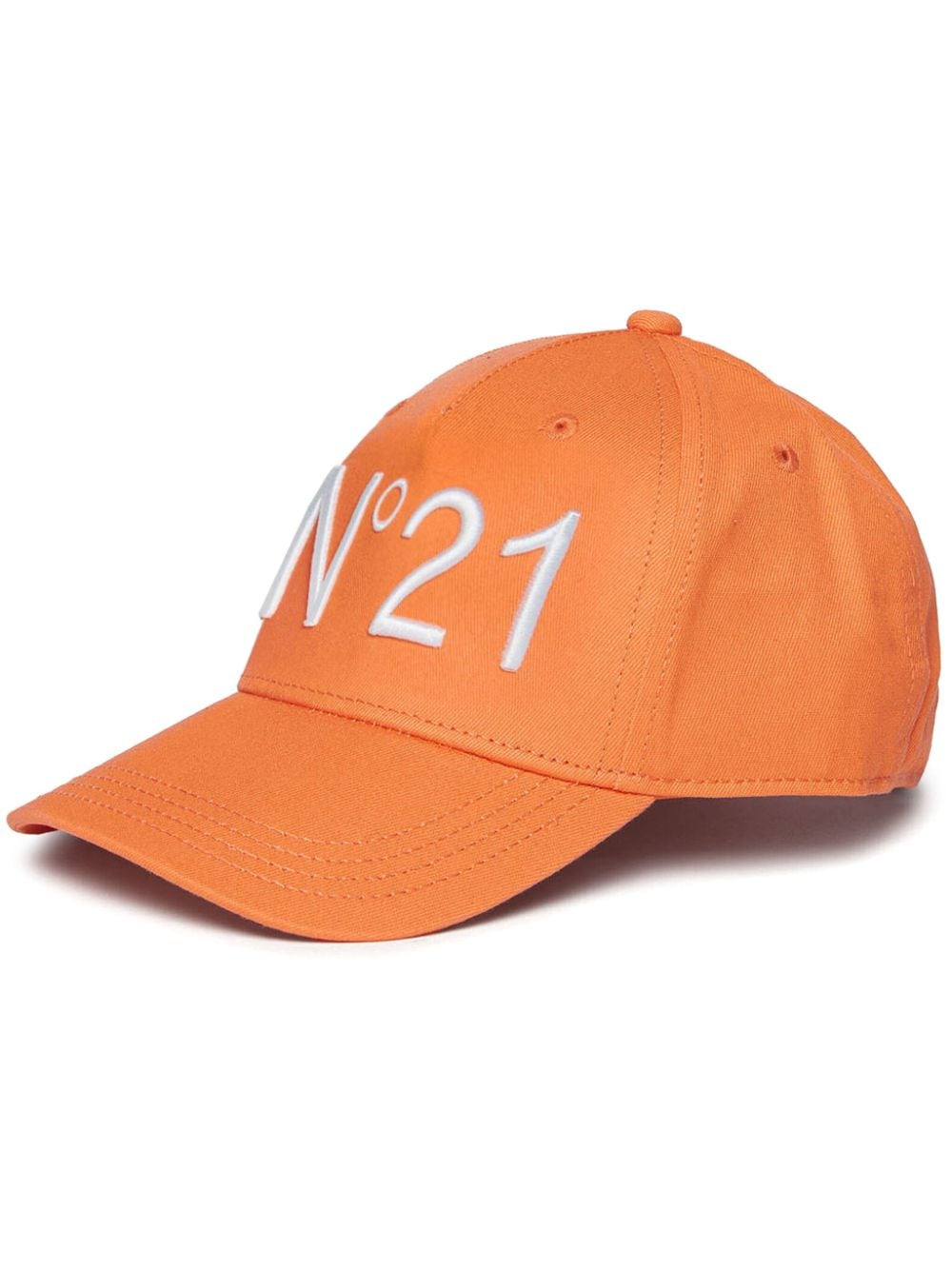 Nº21 Kids Baseballkappe mit Logo-Stickerei - Orange von Nº21 Kids