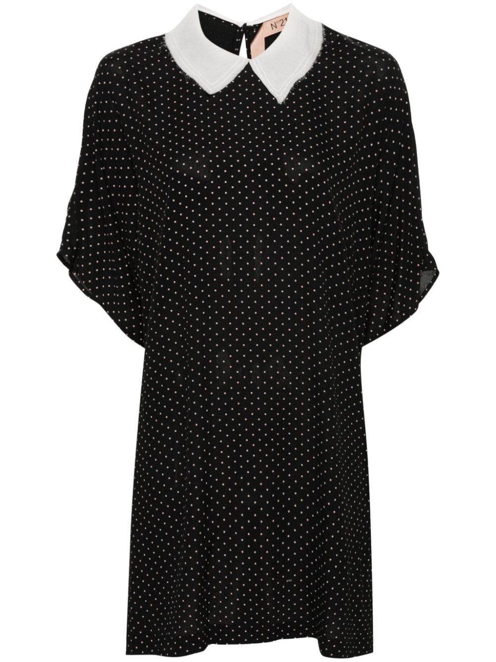 Nº21 Minikleid mit Polka Dots - Schwarz von Nº21