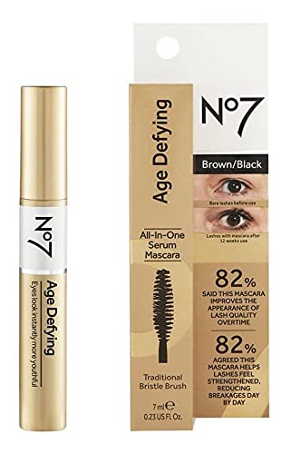 No7 Age Defying All-In-One Serum Mascara 7ml braun/schwarz von No7