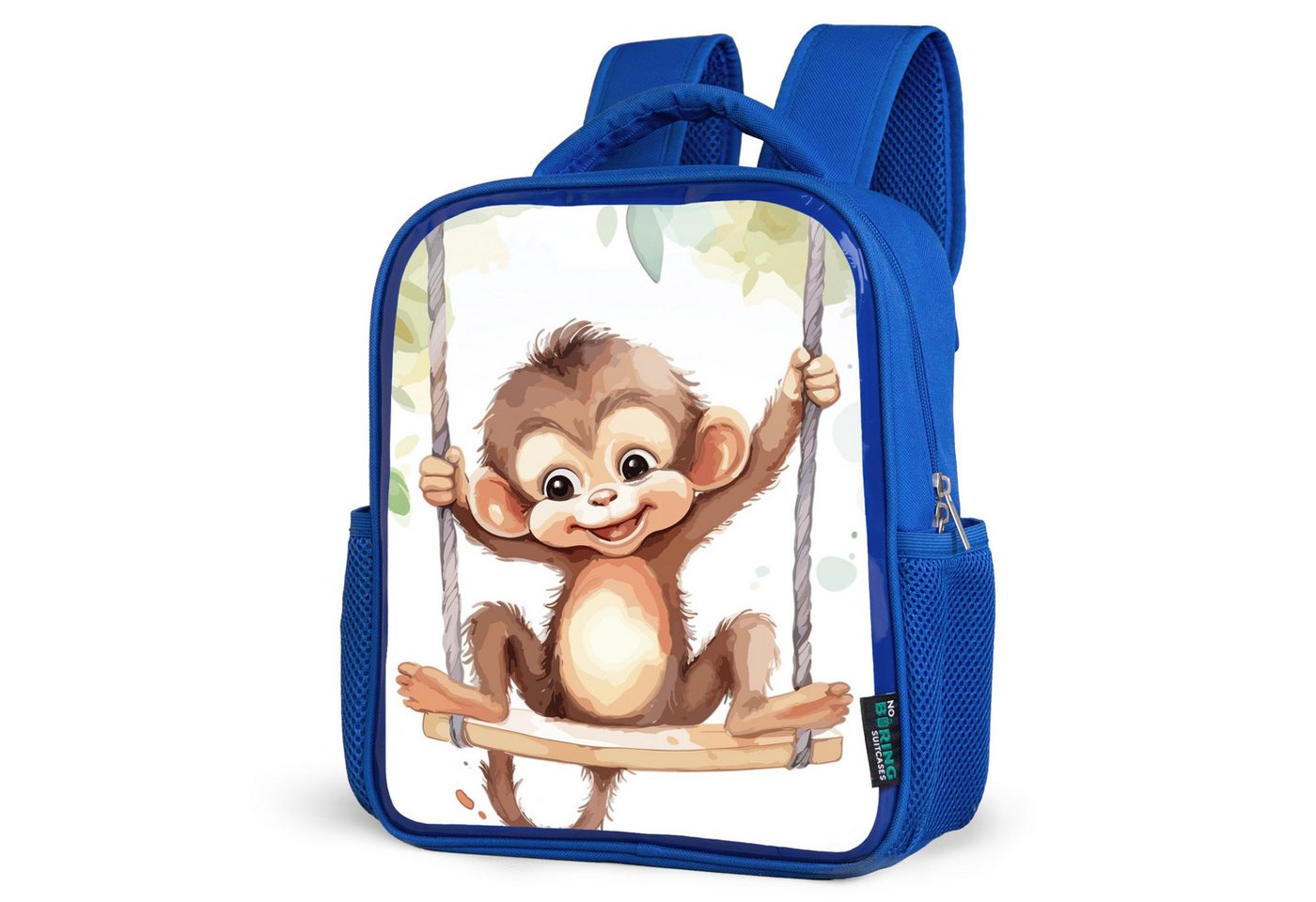 NoBoringSuitcases.com© Reisetasche Affe - Tier - Kinder - Dschungel, Kinderrucksack, Schulrucksack, Freizeitrucksack, Jungen, Kindergarten von NoBoringSuitcases.com©