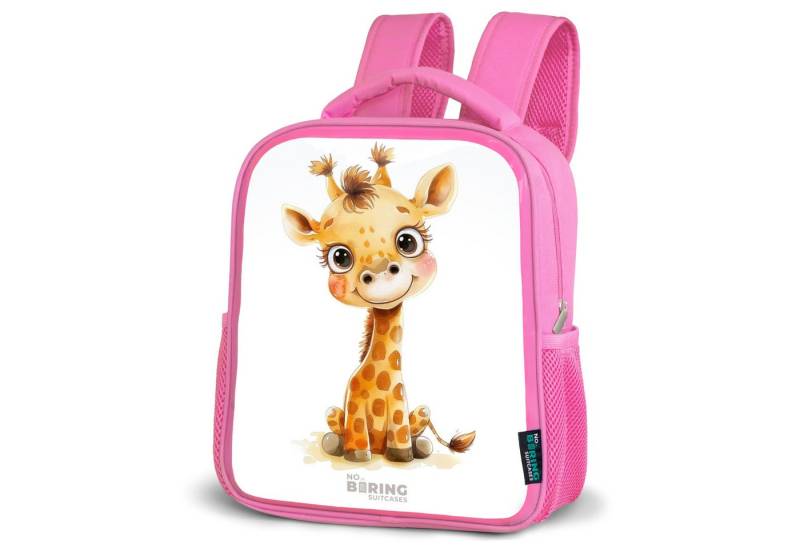 NoBoringSuitcases.com© Rucksack Baby-Giraffe, Kinderrucksack, Schulrucksack, Freizeitrucksack, Mädchen, Kindergarten von NoBoringSuitcases.com©
