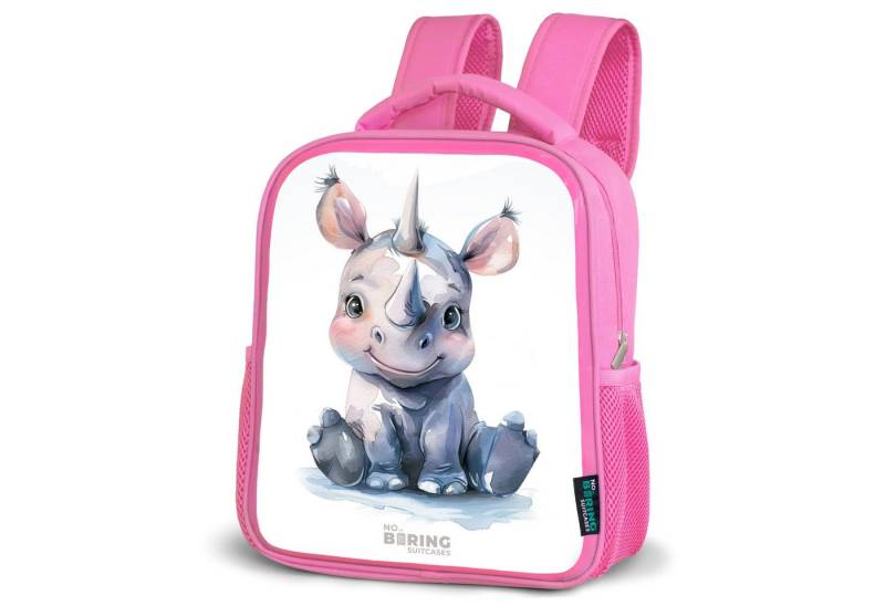 NoBoringSuitcases.com© Rucksack Baby Nashorn, Kinderrucksack, Schulrucksack, Freizeitrucksack, Mädchen, Kindergarten von NoBoringSuitcases.com©