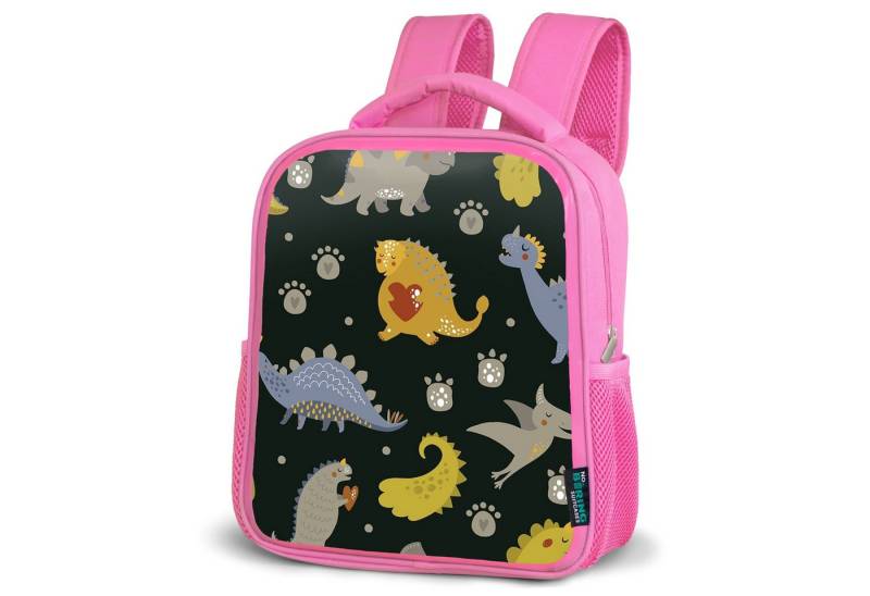 NoBoringSuitcases.com© Reisetasche Dino - Kinder - Schnittmuster - Jungen - Mädchen - Dinosaurier, Kinderrucksack, Schulrucksack, Freizeitrucksack, Mädchen, Kindergarten von NoBoringSuitcases.com©