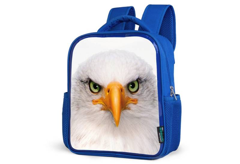 NoBoringSuitcases.com© Reisetasche Jungen - Adler - Amerikanischer Weißkopfseeadler - Vogel - Porträt - S, Kinderrucksack, Schulrucksack, Freizeitrucksack, Jungen, Kindergarten von NoBoringSuitcases.com©